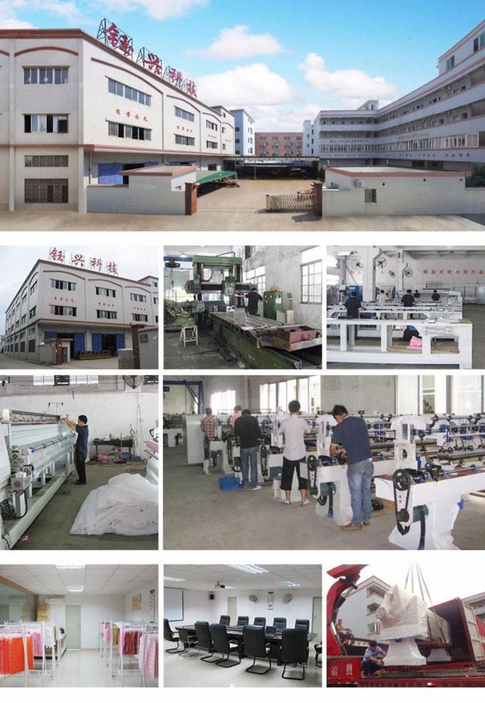 Precio industrial de la máquina de Multineedle de la velocidad de Yuxing que acolcha 1200rpm