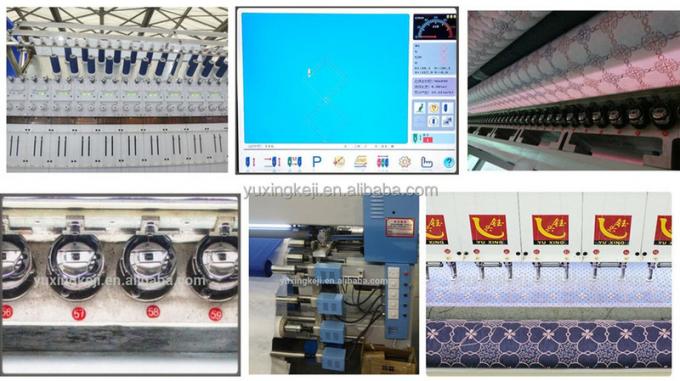 el acolchar automatizado aguja multi de la máquina del bordado de la eficacia alta 1000rpm