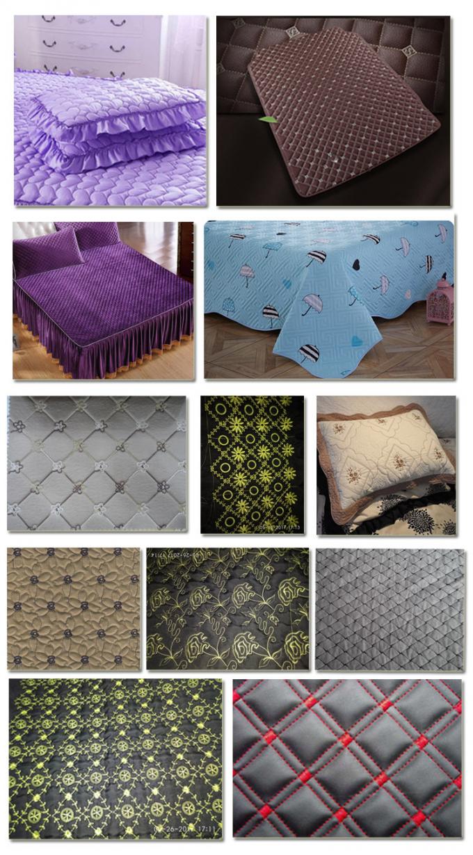 Máquina del bordado de la materia textil que acolcha casera popular para la estera del coche